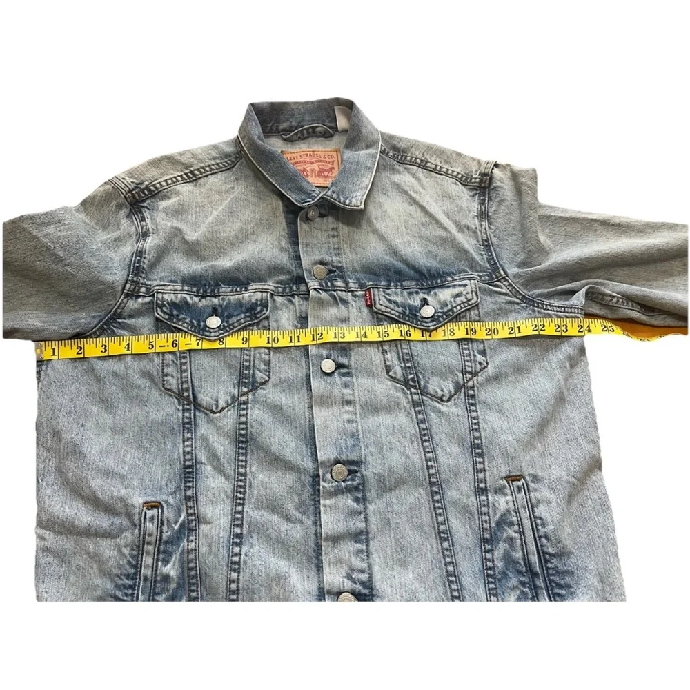 Levi’s 72334 Trucker Jacket XL Light Wash Denim Soft Broken-In Classic